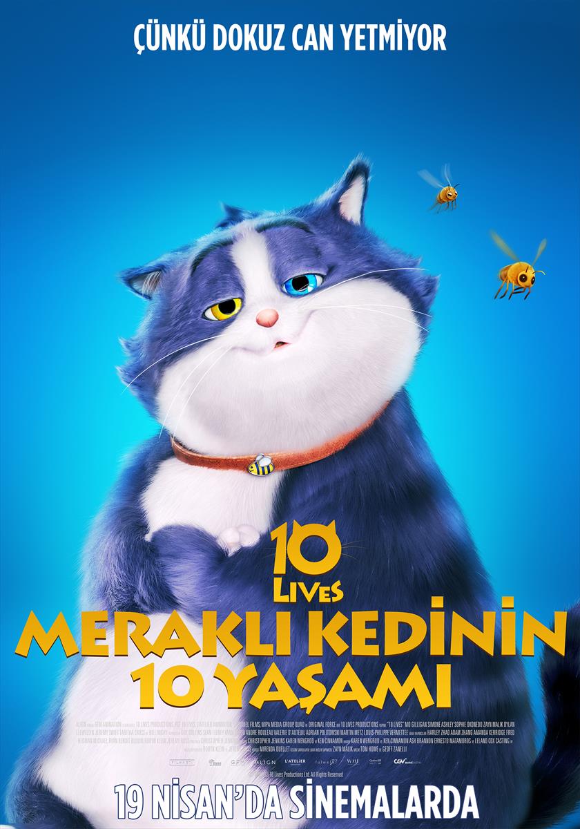 Meraklı Kedinin 10 Yaşamı Full HD Türkçe Dublaj Tek Part izle