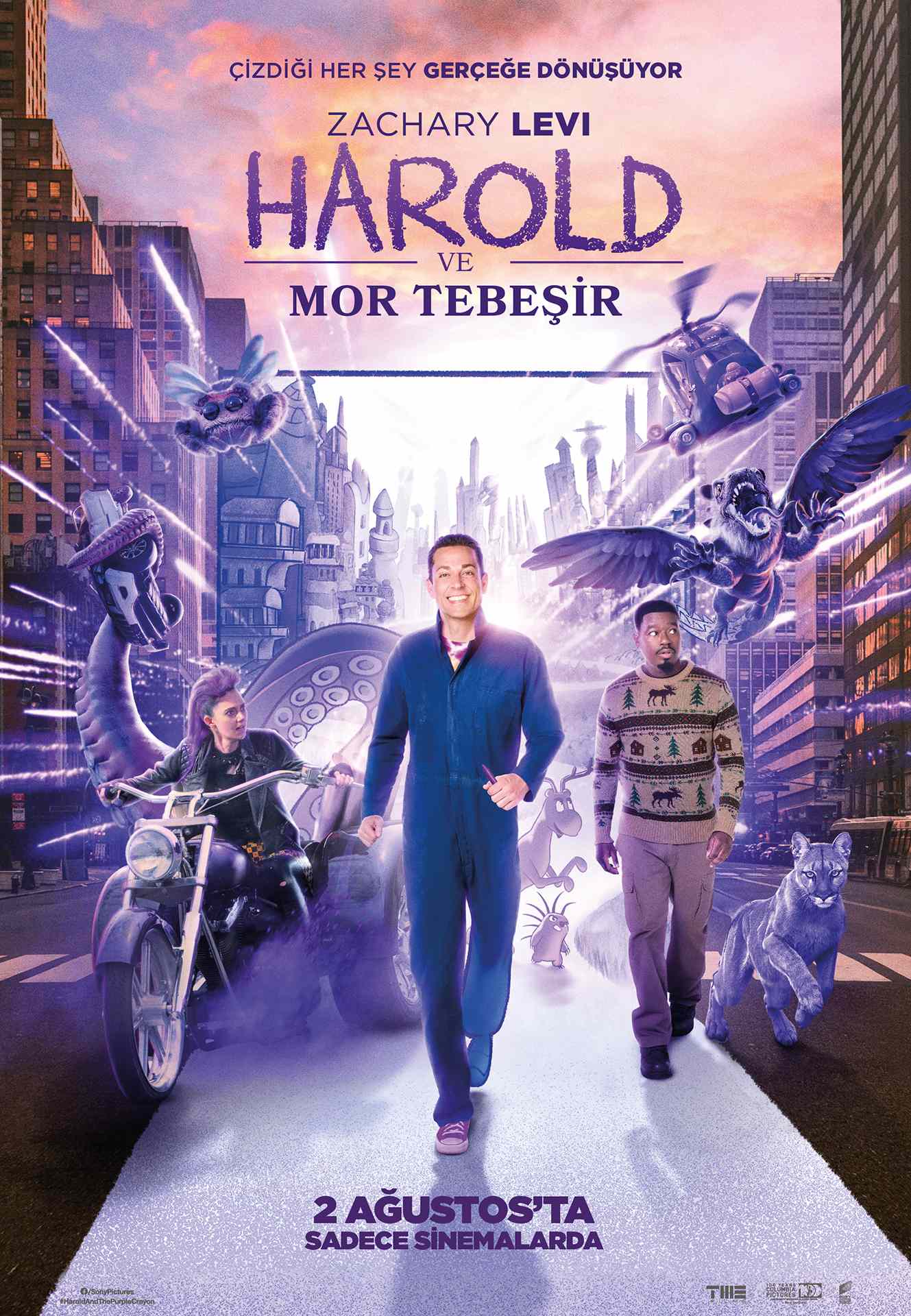 Harold Ve Mor Tebeşir Full HD izle